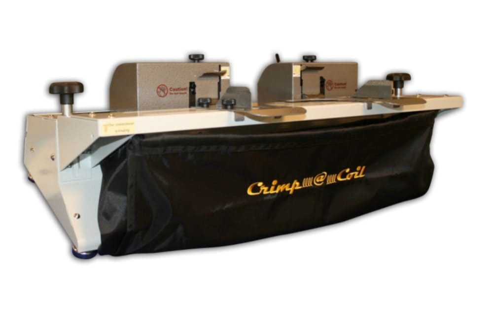 PVC HELEZON SPİRAL İKİ TARAFLI KAPAMA MAKİNESİ